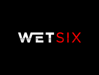 WET SIX logo design by akhi