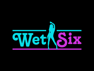 WET SIX logo design by Kruger