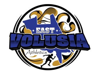 East Volusia Athletics logo design by DreamLogoDesign