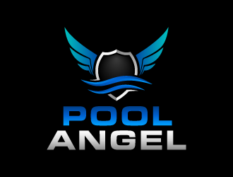 Pool Angel logo design by lestatic22
