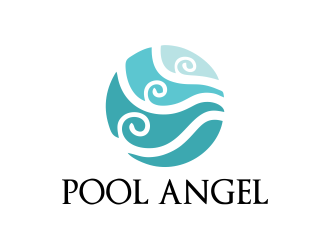 Pool Angel logo design by JessicaLopes
