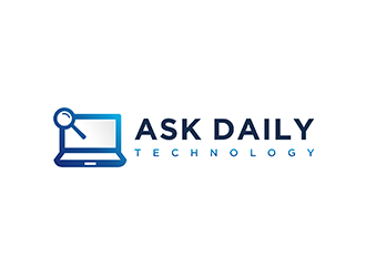 Ask Daily Tech logo design by ndaru