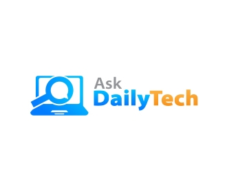 Ask Daily Tech logo design by MarkindDesign