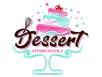 Dessert Studio Manila logo design by Suvendu