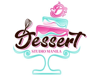 Dessert Studio Manila logo design by Suvendu