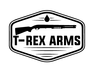 T-REX ARMS logo design by AamirKhan