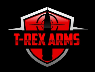 T-REX ARMS logo design by AamirKhan