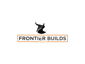 Frontier Builds LLC logo design by kingdeco