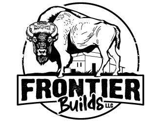 Frontier Builds LLC logo design by Suvendu