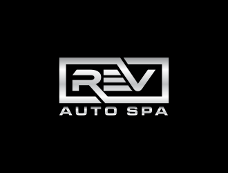REV Auto Spa logo design by hopee