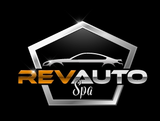 REV Auto Spa logo design by kasperdz