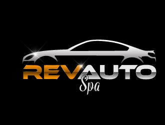 REV Auto Spa logo design by kasperdz