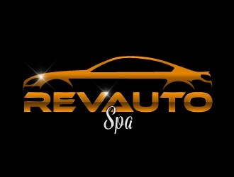 REV Auto Spa logo design by kasperdz
