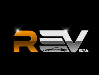 REV Auto Spa logo design by kasperdz