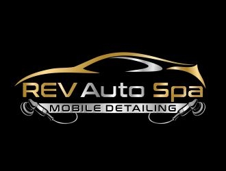 REV Auto Spa logo design by b3no