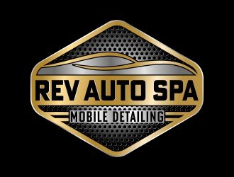 REV Auto Spa logo design by b3no