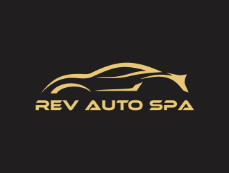 REV Auto Spa logo design by santrie