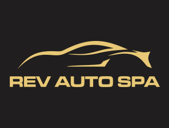 REV Auto Spa logo design by santrie
