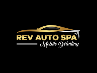 REV Auto Spa logo design by ammad
