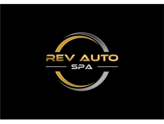 REV Auto Spa logo design by clayjensen