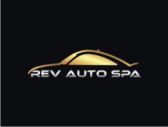 REV Auto Spa logo design by RatuCempaka