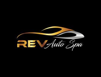 REV Auto Spa logo design by qqdesigns