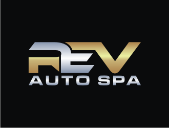 REV Auto Spa logo design by rief