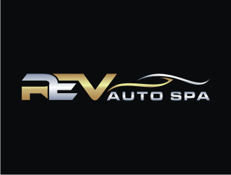 REV Auto Spa logo design by rief