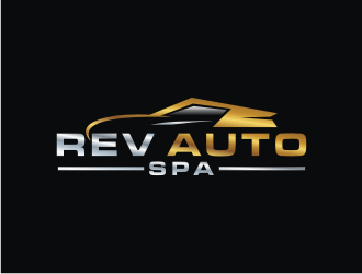 REV Auto Spa logo design by bricton