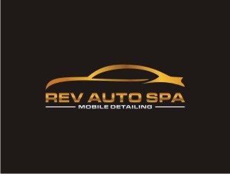 REV Auto Spa logo design by sabyan