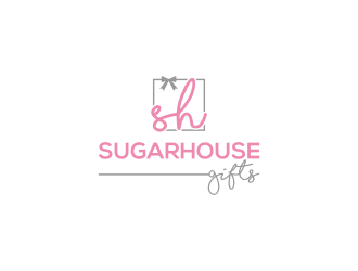 SugarHouse Gifts logo design by RIANW