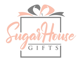 SugarHouse Gifts logo design by MAXR