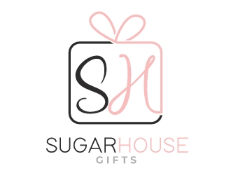 SugarHouse Gifts logo design by MonkDesign