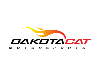 Dakota Cat Motorsports logo design by AisRafa
