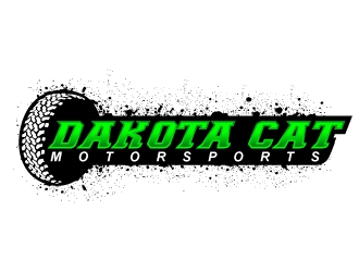 Dakota Cat Motorsports logo design by uttam