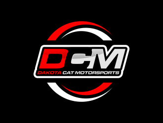 Dakota Cat Motorsports logo design by BlessedArt