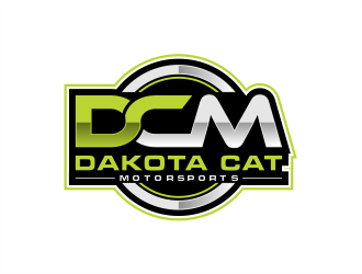 Dakota Cat Motorsports logo design by evdesign