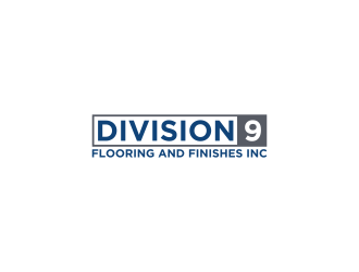 Division 9 Flooring and Finishes Inc logo design by RIANW