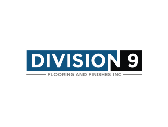 Division 9 Flooring and Finishes Inc logo design by Diancox