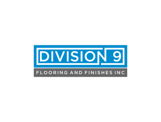 Division 9 Flooring and Finishes Inc logo design by salis17