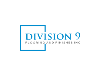 Division 9 Flooring and Finishes Inc logo design by salis17