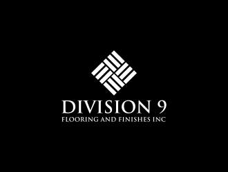Division 9 Flooring and Finishes Inc logo design by kaylee