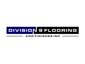 Division 9 Flooring and Finishes Inc logo design by Zhafir