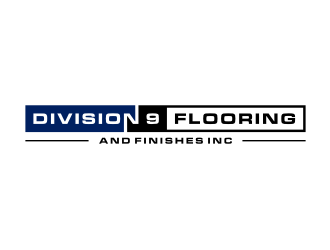 Division 9 Flooring and Finishes Inc logo design by Zhafir