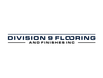 Division 9 Flooring and Finishes Inc logo design by Zhafir