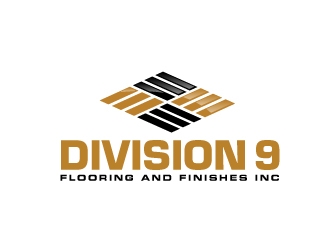 Division 9 Flooring and Finishes Inc logo design by AamirKhan