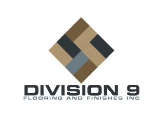 Division 9 Flooring and Finishes Inc logo design by AamirKhan