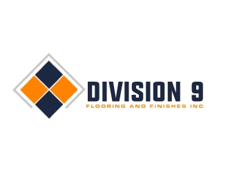 Division 9 Flooring and Finishes Inc logo design by AamirKhan