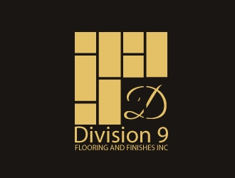 Division 9 Flooring and Finishes Inc logo design by AamirKhan