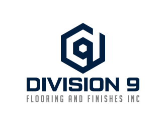 Division 9 Flooring and Finishes Inc logo design by akilis13